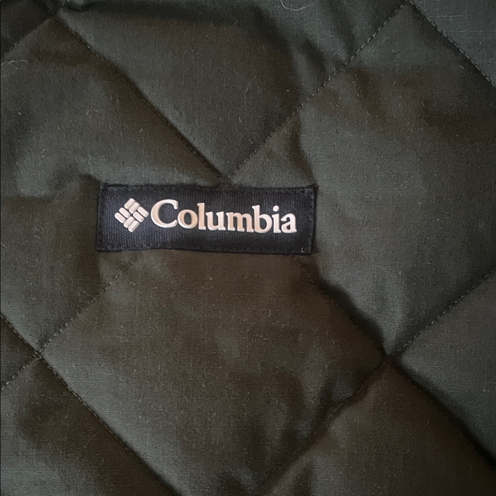 Columbia Mens Quilted Puffer Jacket - Dark Green - Picture 3 of 4